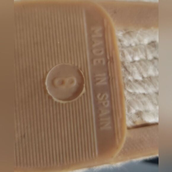 Tory Burch Abbe Lace Espadrille Slip On Women's Shoe Size 8 - Picture 11 of 11